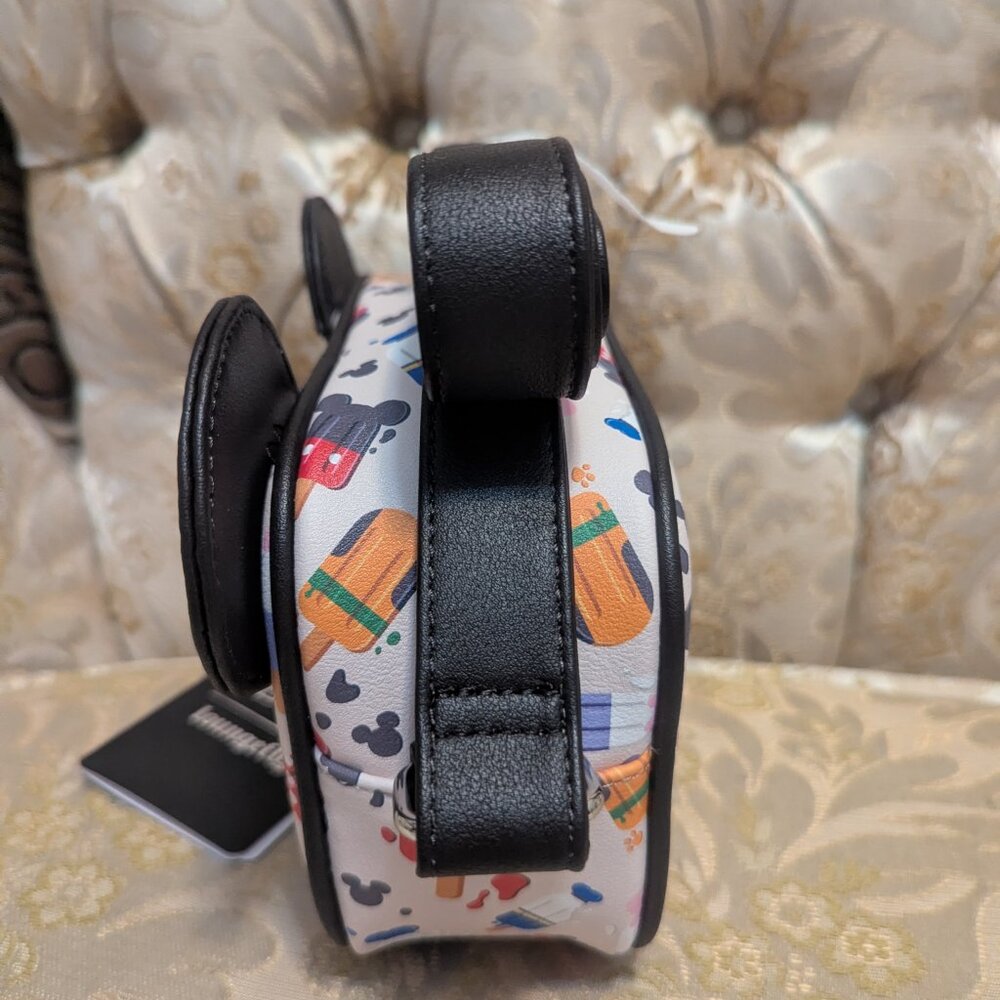 Disney Mickey Fab 5 Popsicle Loungefly Purse with Ears - Picture 3 of 5